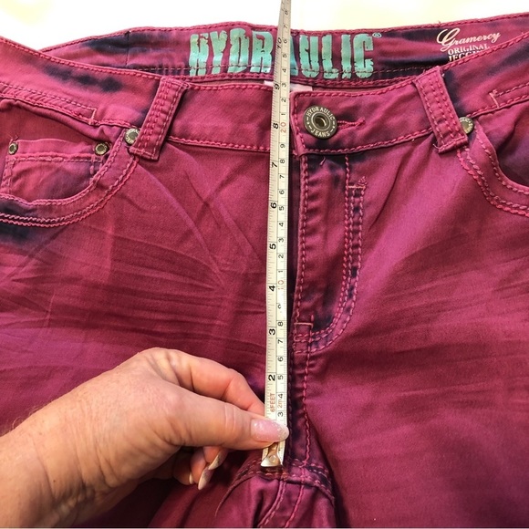 HYDRAULIC Grammercy Original Jegging Skinny Stretch Jeans Size15/16 Berry - Picture 12 of 14